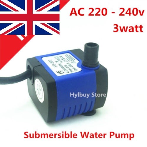 Fountain Fish Aquarium US Plug 