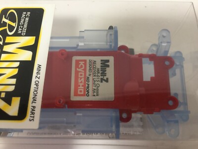 New Very Rare Kyosho MINI-Z Racer PARTS CLEAR BLUE Skelton Chassis