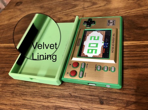 Displayschutzfolie Etui und Ständer für Spiel und Uhr Legend of Zelda passend für Nintendo - Bild 4 von 10