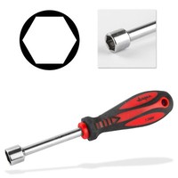Sechskant SteckschlüSsel Schraubendreher Schraubenzieher 13X75 Mm Chrom-Vanadium