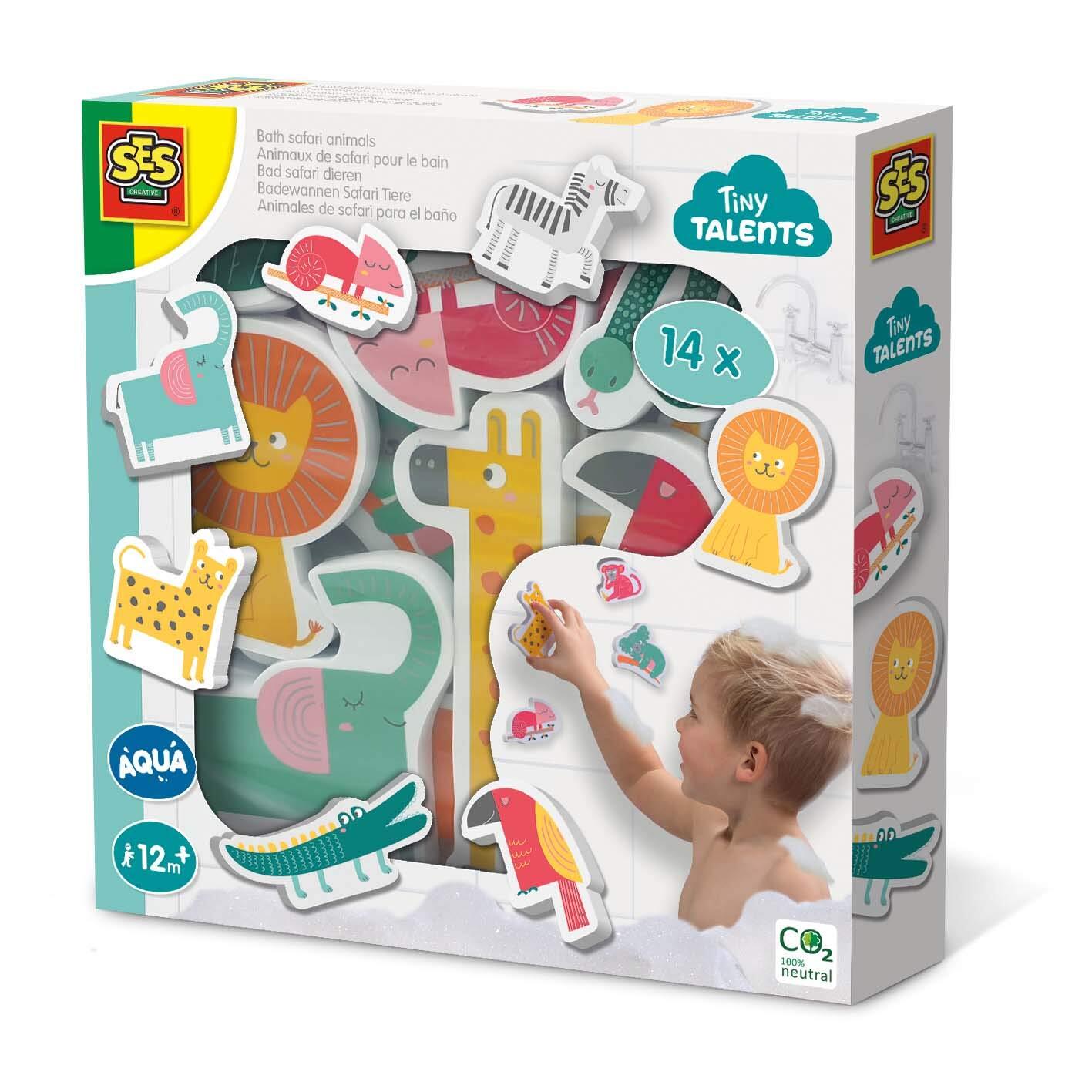 SES creative 13097 Bathtubs Safari Animals,, S