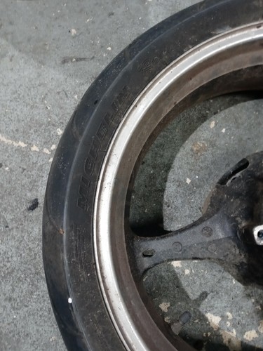 2006 2007 SUZUKI GSXR 600 GSXR 750 OEM REAR WHEEL STRAIGHT - Picture 4 of 11