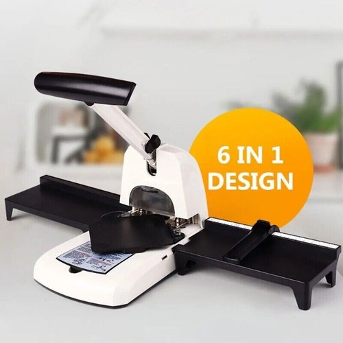 Multi-Angle Paper Punch Heavy Duty Manual Fillet Punch 6 in 1 Hole Puncher - Picture 11 of 12