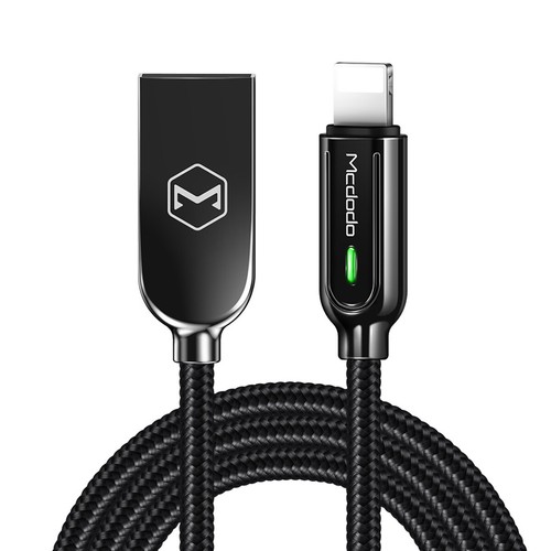 LED Auto Disconnect Cable Charger Cord For iPhone 14 13 12 11 Pro XS Max SE XR 8 - Picture 20 of 25