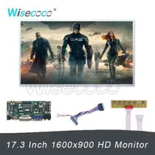 17.3'' 1600x900 TFT LCD Display Screen HDMI VGA Module Driver Controller Board