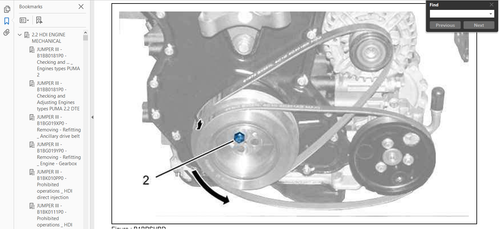 TALLER OFICIAL Servicio Manual Reparación Peugeot Boxer 2006 - 2017 - Imagen 5 de 6
