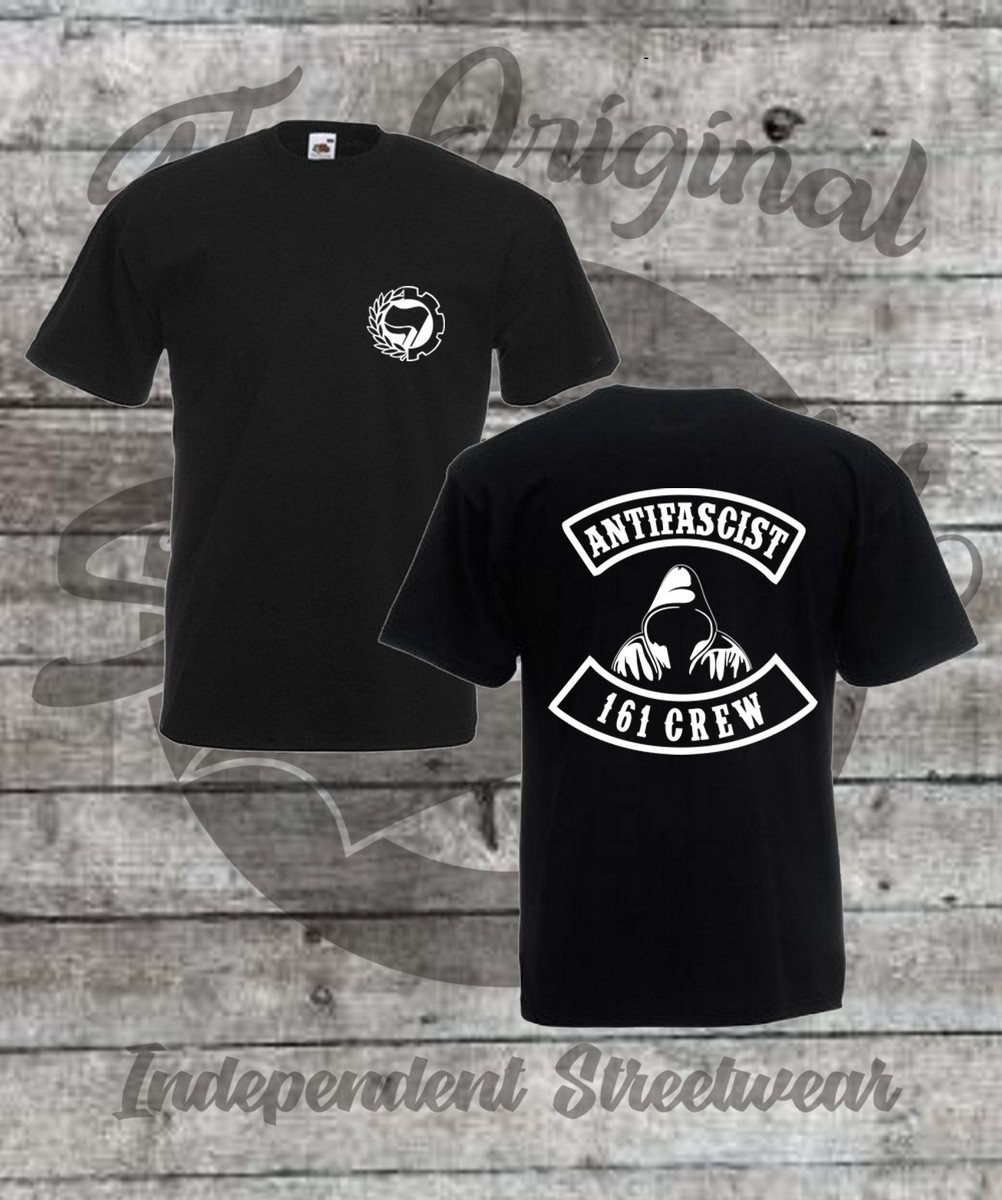 T-Shirt Größe S - 4XL FCK AFD ND ZWR RCHTG HRT FCK NZS Antifa Gegen