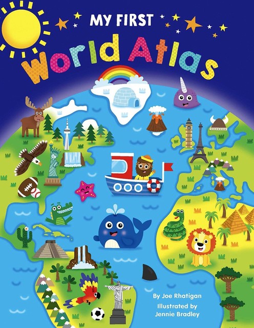 My First Big World Atlas by Joe Rhatigan (2020, Children's Board Books ...