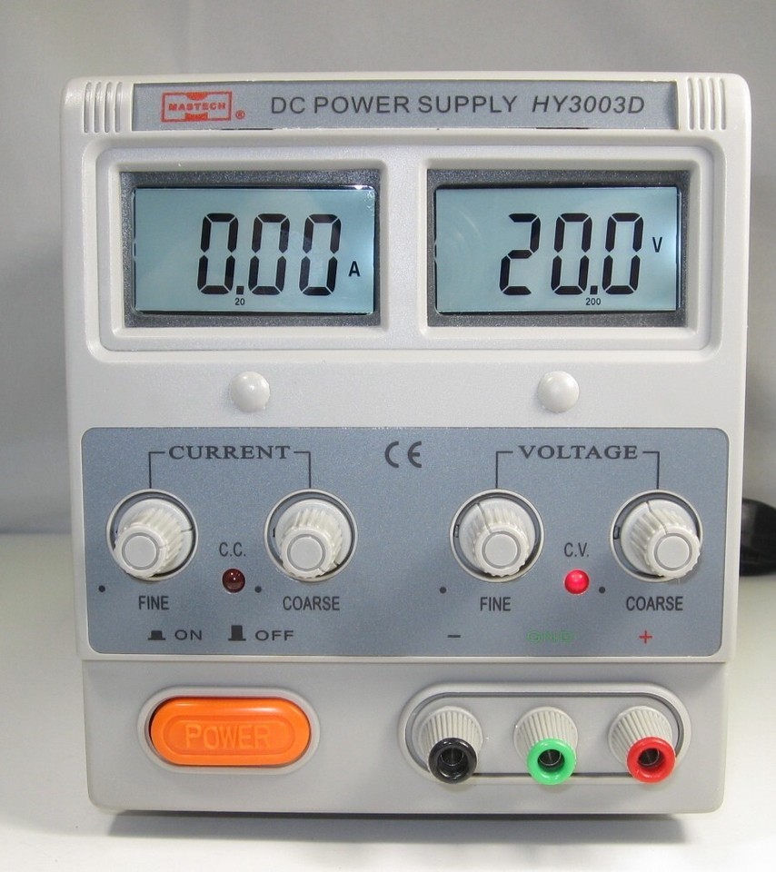 MASTECH ADJUSTABLE 3 AMP SLOT CAR POWER SUPPLY FOR TYCO, TOMY, AURORA, LIFELIKE eBay