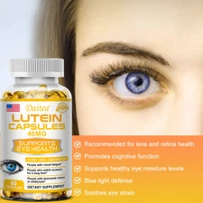 Lutein Capsule Activate Skin Around Eye Support Eye Health