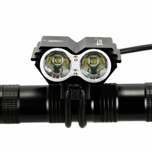 SolarStorm 8000lm 2x LED Bicicleta Lámpara Bicicleta Faro Antorcha Ciclismo - Imagen 6 de 16
