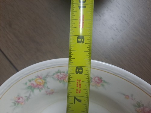 Tazón de sopa Homer Laughlin China con cáscara de huevo georgiana C 48 N 5, 8,25" de diámetro - Imagen 7 de 11