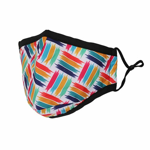Face Mask Protective Washable Cover Mouth Nose Printed Reusable For Unisex Adult - Picture 11 of 94