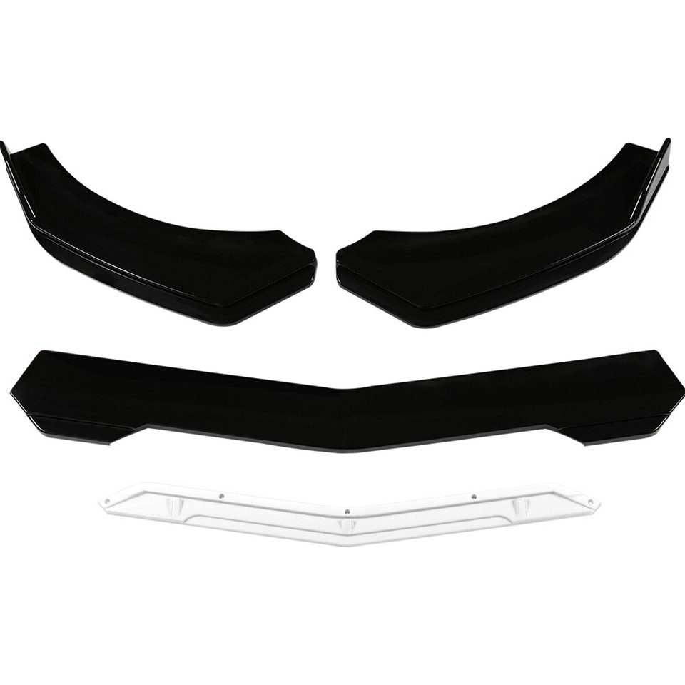 Type S Style PU Front Splitter Lip Spoiler Lower Bumper Lip Fits Acura TLX (2021-2025) NexaNovo
