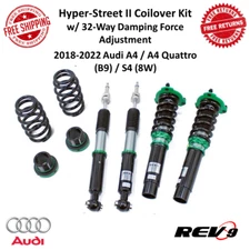 REV9 Hyper-Street II Coilover Kit for 18-22 Audi A4 / A4 Quattro (B9) / S4 (8W)