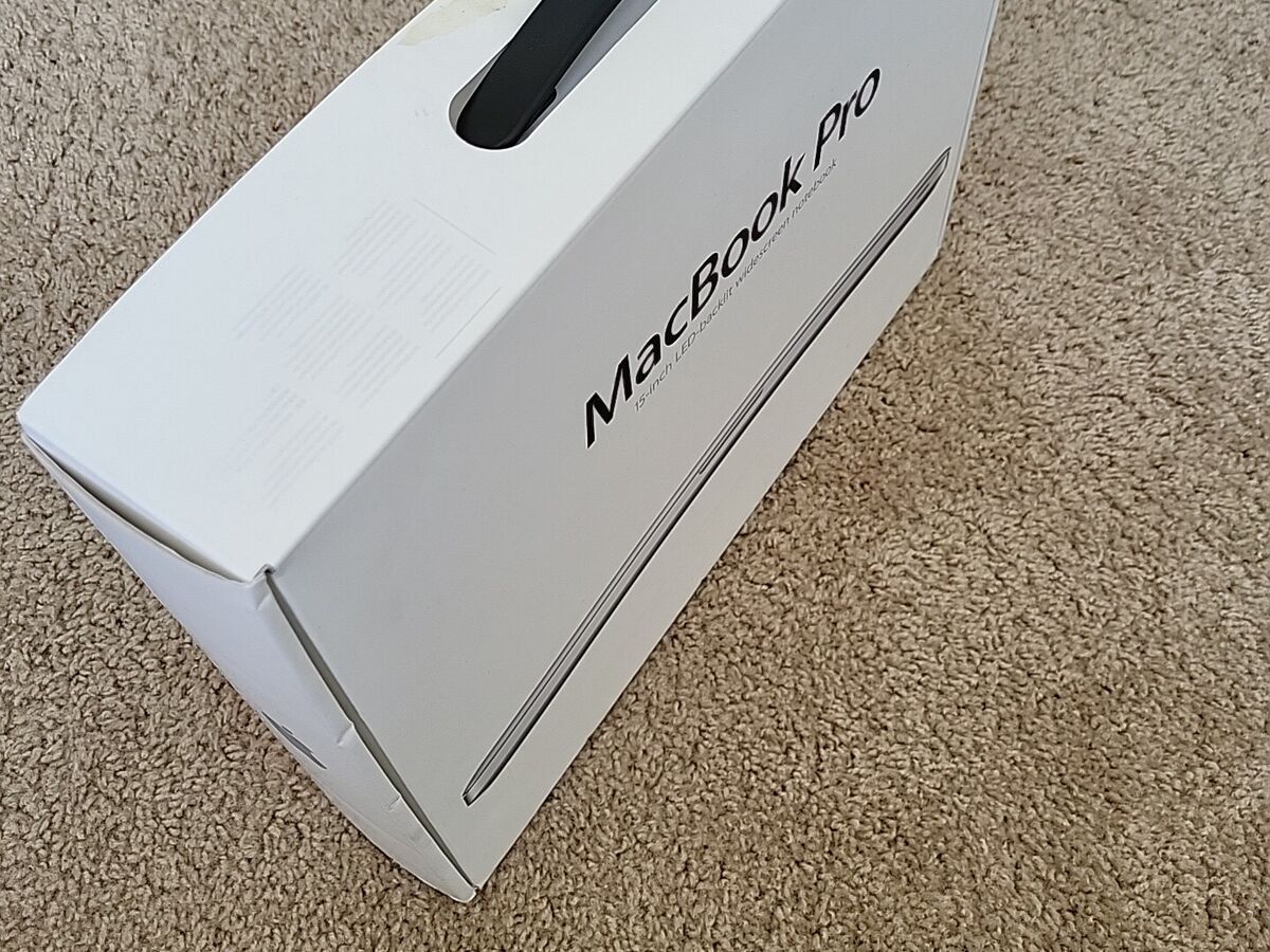 Apple MacBook Pro *Box Only* 13-Inch LED-Backlit Widescreen Apple MacBook Pro *Box Only* 13-Inch LED-Backlit Widescreen