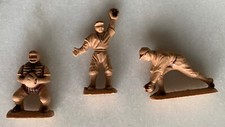Ajax Plastic Corp Baseball Figures Vintage Lot of 3, 2.5 -1.5 , Very Rare