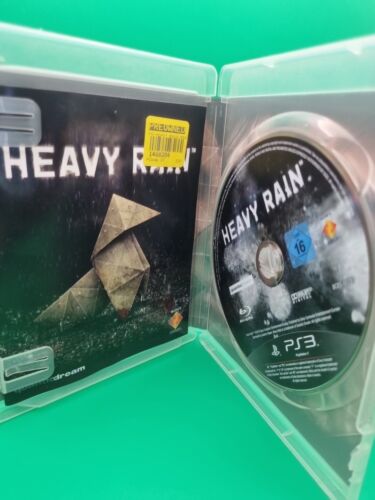 Heavy Rain - PS3 Playstation 3 Game Complete W Manual - Very Good Condition - Picture 2 of 3