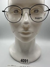 New Vintage Revolution Eyewear RE038 Matte Black 52 20 140