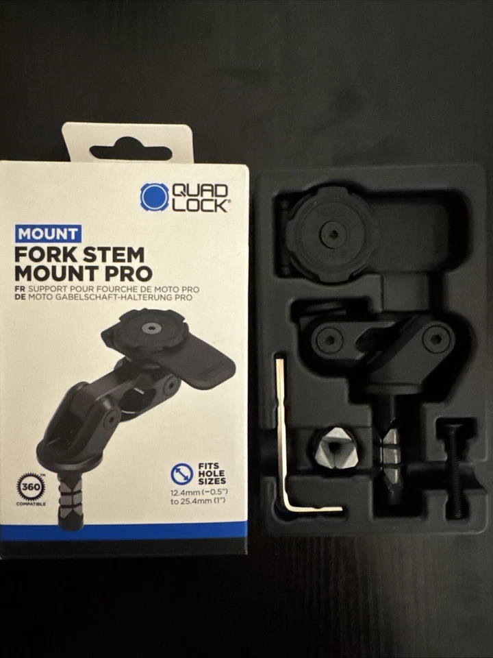Quad Lock Mount Fork Stem Mount Pro QLM-FSM-PRO  9348943018975 - Image 2 of 2