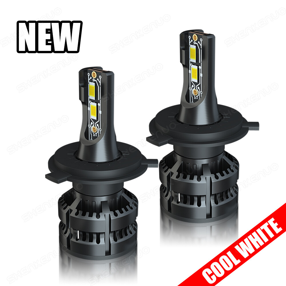 hid屋　h4 6500k H4 6500K Led Headlight Hi/Lo Beam Front Light Bulb Super