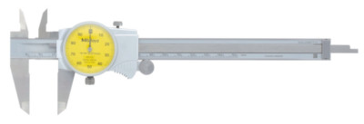 Mitutoyo 505 DFX Messschieber Mit Zifferblatt 0,01 mm Titanbeschichtet