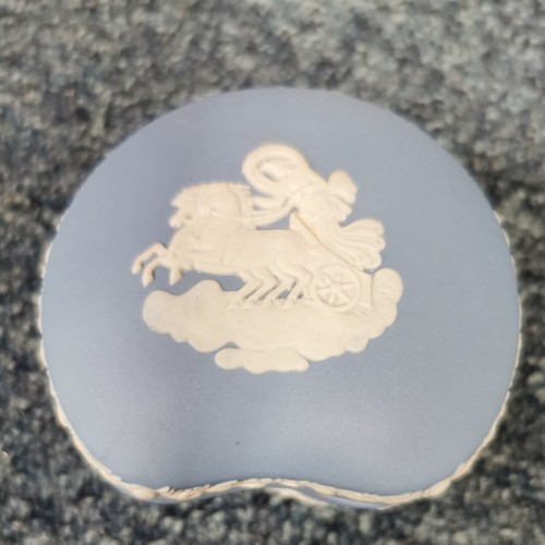 Wedgwood Jasperware nierenförmige Schmuckschatulle
