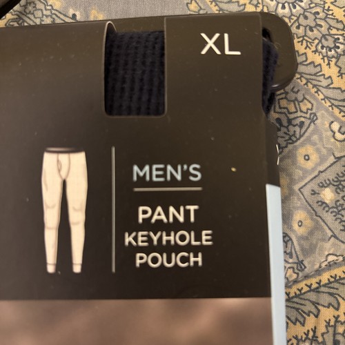 Cuddl Duds MidWeight Performance Baselayer Waffle Thermal Pants, Black, Men’s XL - Picture 5 of 10