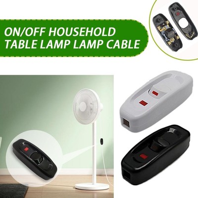 Inline ON/OFF Home Table Lamp Desk Light Cord Cable Switch AC110-250V -2024