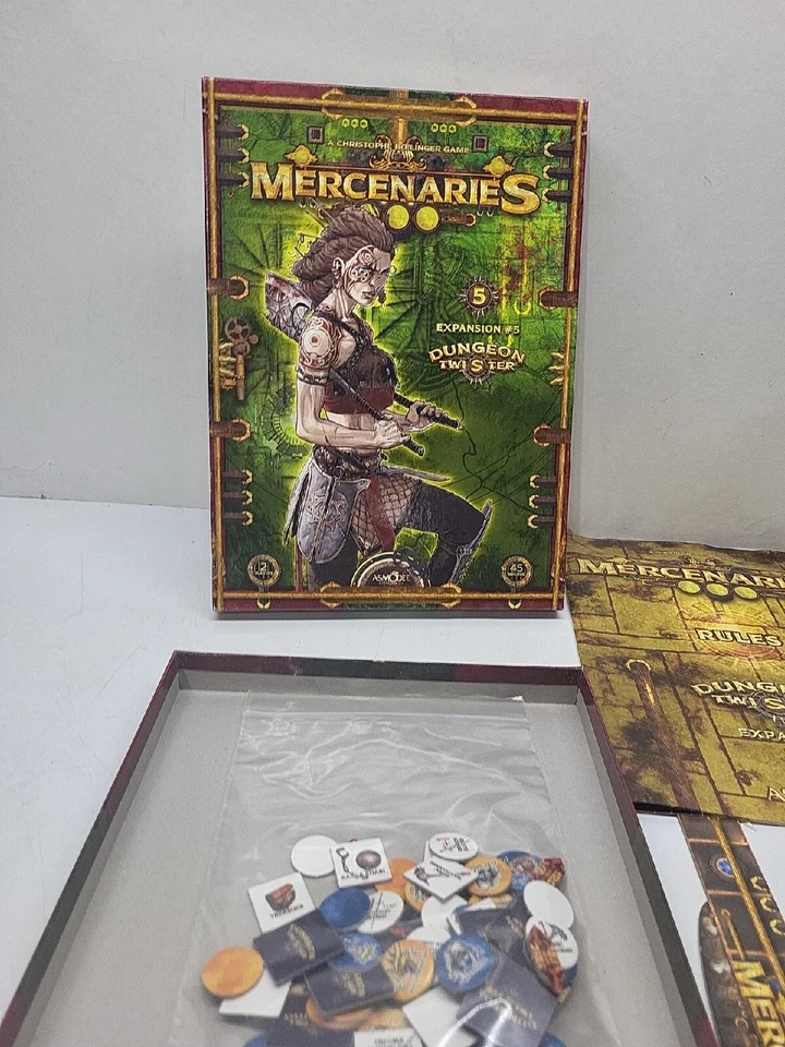 Dungeon Twister: Mercenaries Expansion #5 (Asmodee, 2006) - Image 2 of 4