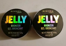 (Lot of 2) Rimmel Jelly Bronzers 002 Golden Touch   .31 Ounces Each. New. 