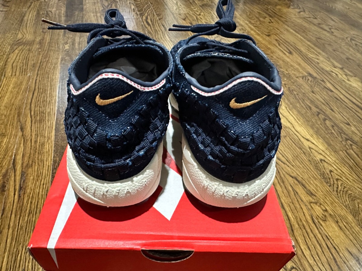 Nike Air Footscape Woven Denim shoes, Nike Air Footscape Woven QS