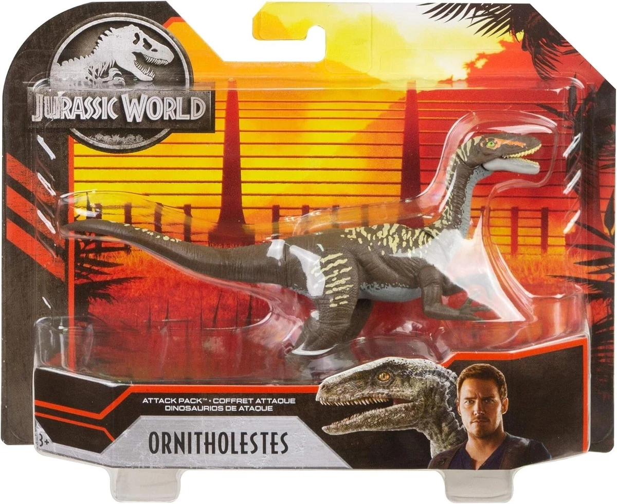 2018 Mattel Jurassic World Dino Rivals Ornitholestes Attack Pack