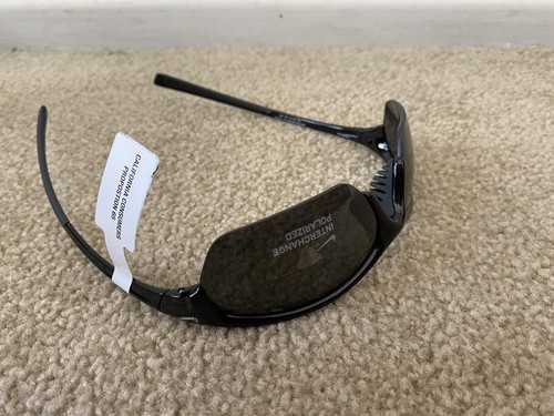 Schwarze Nike Skylon Sport Sonnenbrille polarisierte Gläser EV0630-001 neu mit Etikett Box - Bild 7 von 10
