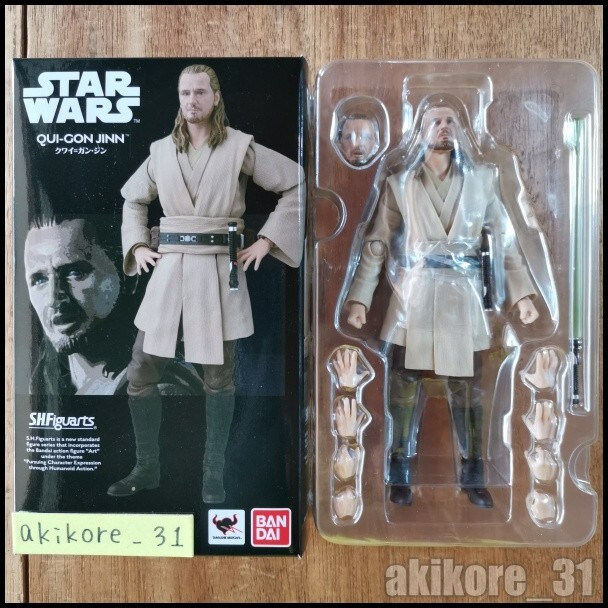S.H.フィギュアーツ クワイ＝ガン・ジン The Phantom Menace S.H. Figuarts Star Wars the Phantom Menace Qui-Gon Jinn