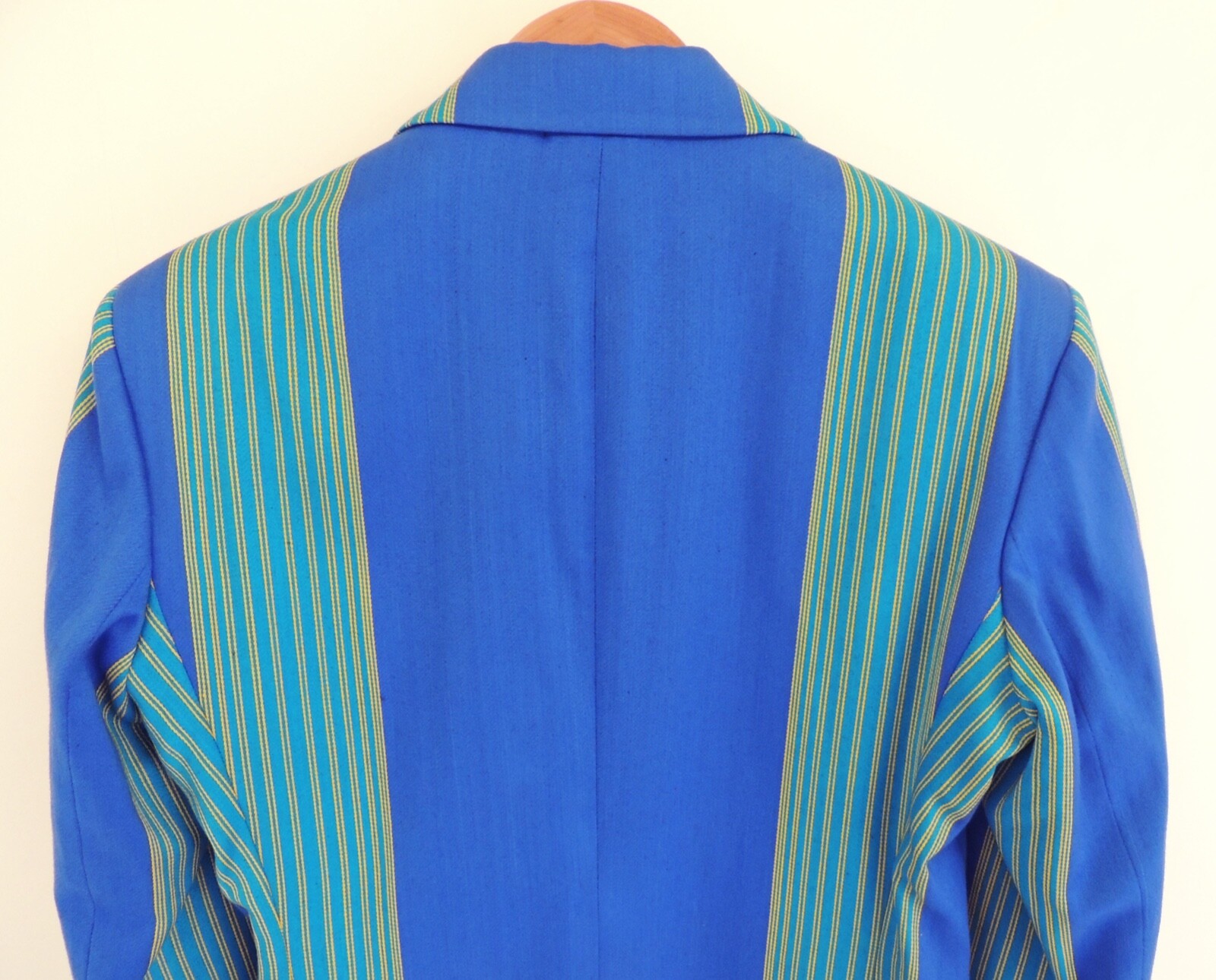 VIVIENNE WESTWOOD 1988 TIME MACHINE  Mens blue stripe deep sky blazer jacket Orb image 7