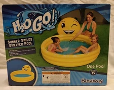 Bestway H2OGO Summer Smiles Sprayer Pool Connects to hose
