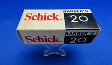 SCHICK VTG INJECTOR 20 BLADE DISPENSER JPN MARKET Made In Canada UNUSED COND.#22