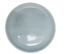 Bauer Los Angeles 1930's Turquoise Speckled Dinner Plate 10 in Diameter