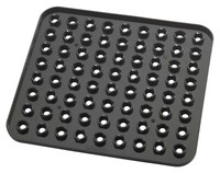 Wenko SpüLbeckeneinlage SpüLbeckenmatte Abtropfmatte Schwarz 31 X 27,5 Cm