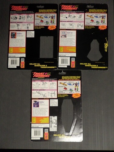 The Transformers 1992 G2 Bruticus Full Card Back & Tech Spec Set Action Figure - Picture 5 of 5