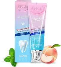 Whitening Toothpaste - Brightening, Stain Removal, Freshening Breath - Deep Gent