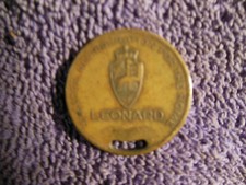 1933 Chicago World's Fair-LEONARD-ELECTRIC REFIGERATION FOR THE HOME  Token.