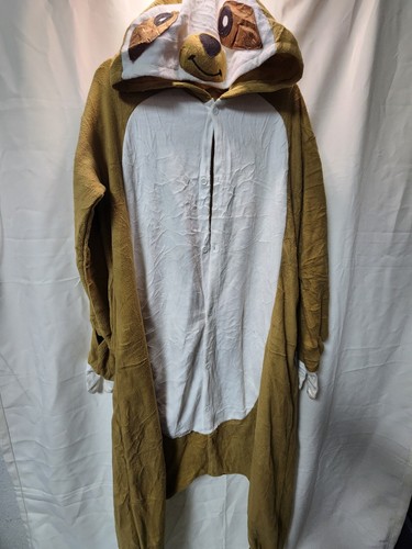 Funziez! Erwachsene Männer Frauen Faultier Pyjama Tier Cosplay Overall Kostüm, Medium - Bild 5 von 9