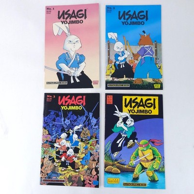 Usagi Yojimbo 1 2 3 10 Fantagraphics Books Volume 1 1987 Stan Sakai Comic Book