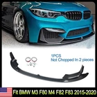 Carbon Fiber MP Style Front Bumper Lip Splitter For BMW F80 M3 F82 F83 M4 15-20