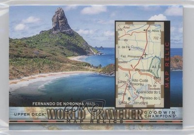 2018 Goodwin Champions World Traveler Map Relics Fernando de Noronha Brazil i9i