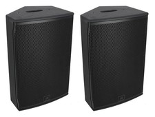 2 JBL SRX912M 12" 600 Watt Powered Active DJ PA Speakers Stage Monitors w/DSP