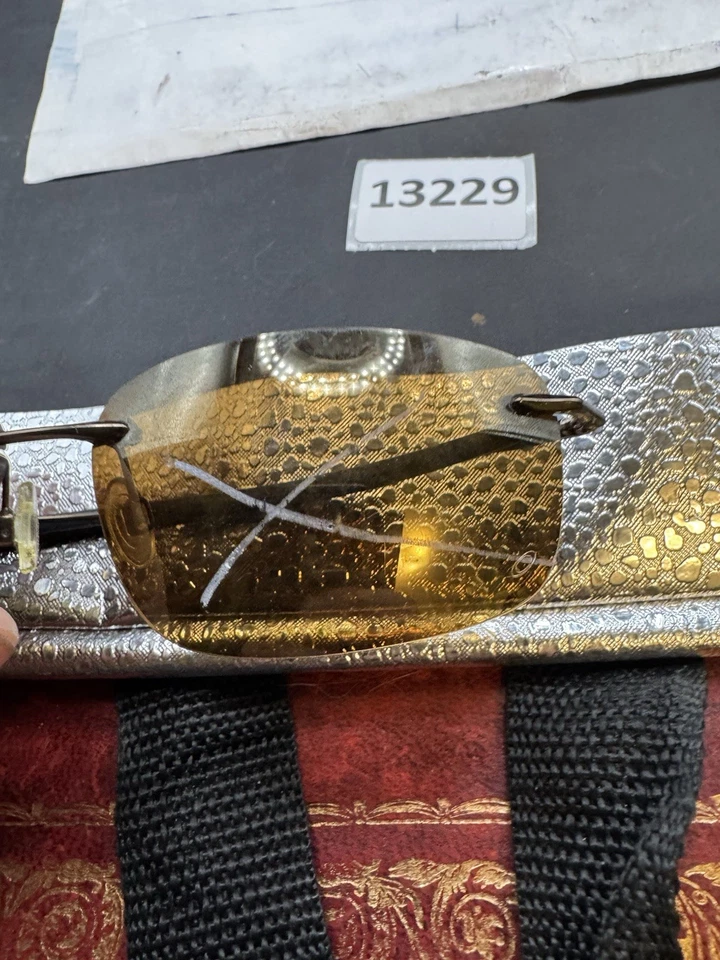 Oakley Nanowire 1.0 Polarized Sunglasses 12-911 Brown Chrome/Bronze Frames - Image 4 of 4