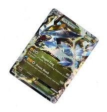 2012 Pokemon BLACK STAR PROMO BLACK KYUREM EX FULL ART HOLO BW62! HP DMG WEAR  on eBay